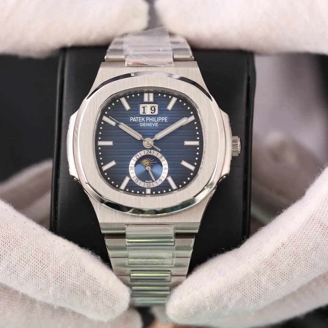 【High-end replica】💰1720! Patek Philippe 🔥Boutique Recommendation🔥Launched🔥🔥 [Type]: Boutique men's watch [Strap]: Genuine cowhide/316 stainless steel strap [Movement]: Imported Citizen 8215 mechanical movement [Mirror]: Mineral strengthened glass (higher definition) Elegant taste Vast and majestic Ingenuity A treasure for the wrist Size: 45mm in diameter and 13mm thick Hot sale! Welcome to reprint!